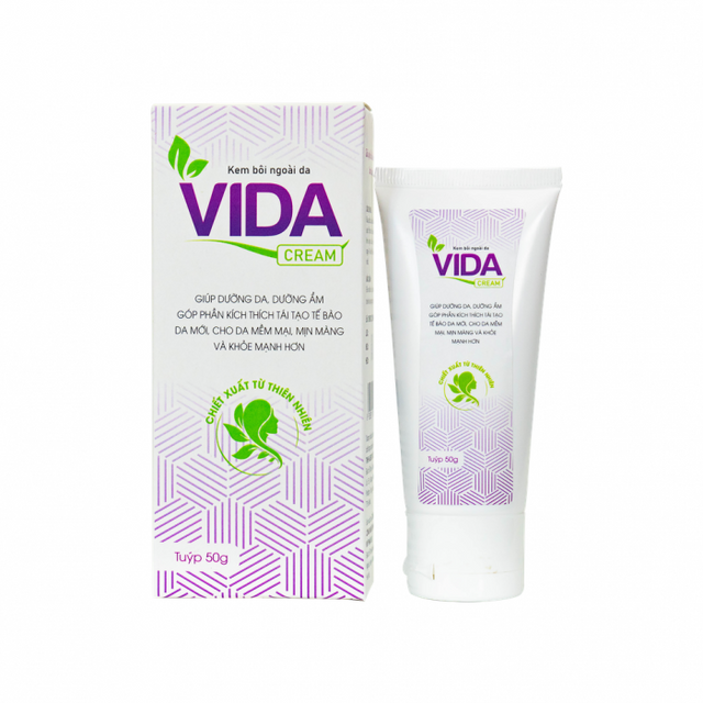 Vi&ecirc;n uống v&agrave; Kem b&ocirc;i Vida Nano d&agrave;nh cho người vi&ecirc;m da cơ địa 3